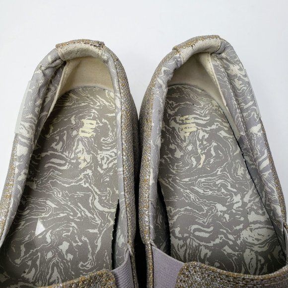 Puma Shoes Puma Sports Lifestyle Metallic Canvas Slip On Loafers 8